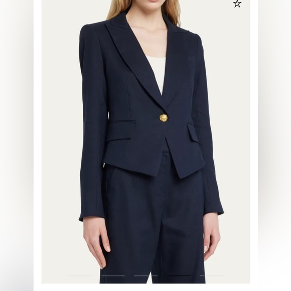 Veronica Beard Hosanna Linen Dickey Jacket - Picture 2 of 9